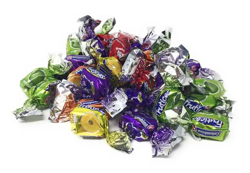 Vista 3 de YANKEETRADERS Surtido de dulces de frutas rellenos de fantasía (paquete de 2 libras)
