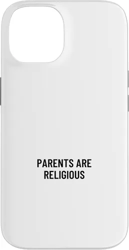 Vista 4 de iPhone 16 Parents are religious Case