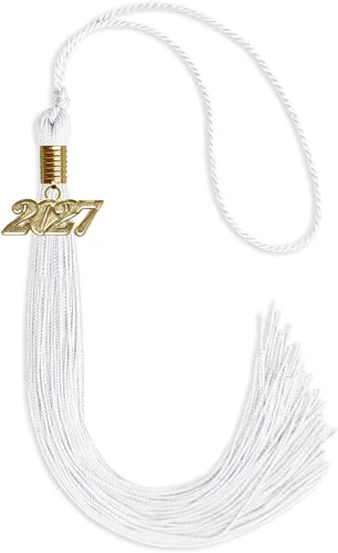 Vista 140 de Endea Graduation - Borla de un solo color con fecha dorada (Oro Antiguo, 2020)