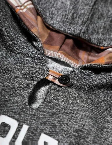 Vista 3 de Von kilizo Conjunto de 2 piezas de ropa de otoño para bebé, sudadera con capucha y pantalones de teñido anudado