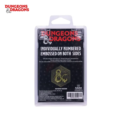 Vista 7 de Moneda de colección Dungeons & Dragons de 20 caras de edición limitada