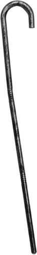 Vista 8 de Freebily Disfraz retro de Halloween Prop Cane Character Play Silver a