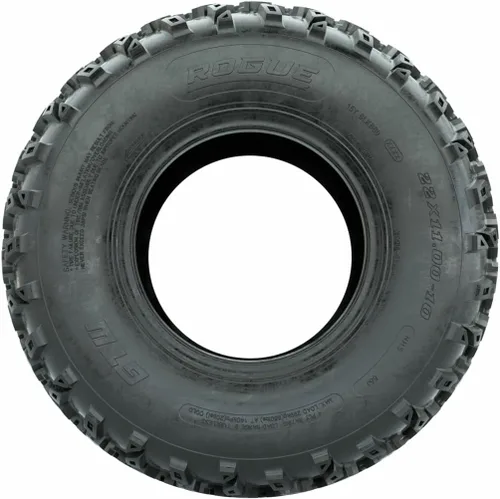 Vista 6 de GTW Rogue - Neumático todo terreno para carrito de golf de 22 pulgadas, 22 x 11-10, 4 capas, requiere kit de elevación, banda de rodadura
