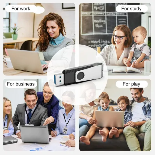 Vista 6 de TOPESEL - Unidad flash, memoria USB, USB 3.0 negro