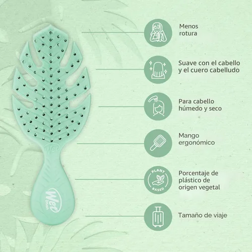 Vista 4 de Go Green Treatment & Shine - Cepillo para cabello húmedo.