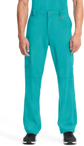 Vista 8 de Cherokee Infinity Hombre Scrubs Pantalón Fly Front CK200A Negro