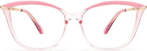 Vista 11 de FEISEDY - Gafas con bloqueo de luz azul para computadora, para mujer y hombre, marco Cateye TR90 B2772