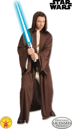 Vista 2 de Rubie's Disfraz de Star Wars para adulto con capucha Jedi