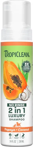 Vista 11 de TropiClean Champú sin enjuague sin agua para gatos Tratamiento para la caspa Champú seco hidratante para pieles secas Fabricado en EE. UU.