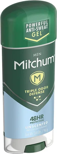 Vista 4 de Mitchum Advanced Control - Gel sin perfume, antitranspirante y desodarante, 3.4 onzas