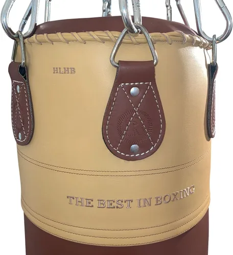 Vista 7 de Ringside Heritage - Bolsa pesada de boxeo de cuero genuino de 90 libras