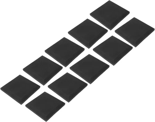 Vista 4 de 10pcs Sound Proof Foam Panels Flame Retardant Soft Grey Absorbing Acoustic Foam