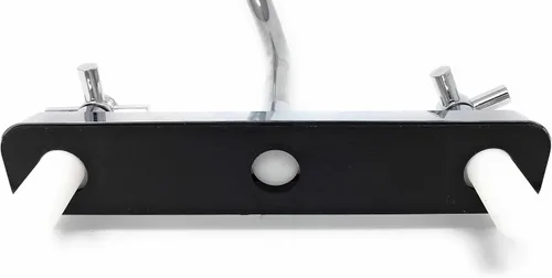 Vista 3 de Grifo de cocina de plástico con boquilla de acero inoxidable acabado cromado con construcción duradera Juego central de 8 pulgadas, ADA 1205 P sin