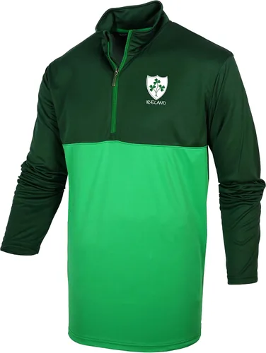 Vista 2 de Hombre Rugby Shamrock 14 Zip Mock Neck