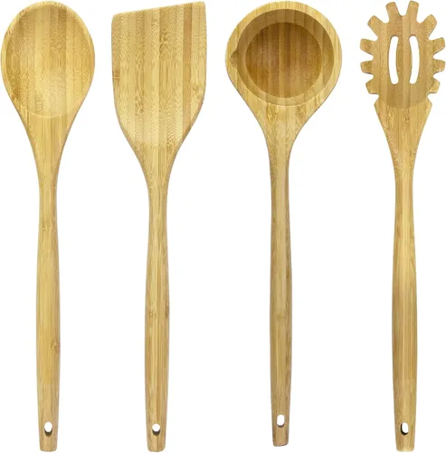 Vista 4 de Totally Bamboo cuchara de 14 pulgadas, 14 - pulgadas, (14" Ladle)