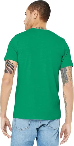 Vista 2 de Bella Canvas Camiseta unisex jaspeado CVC para adultos