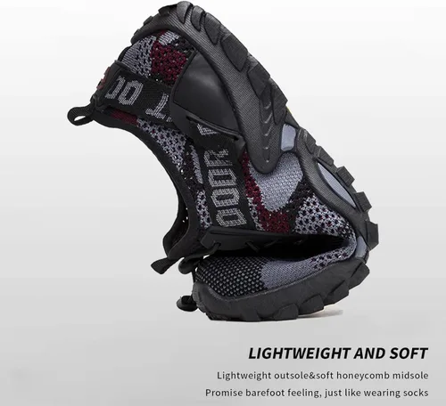 Vista 3 de Cuilurh Water Shoes Men Women, Unisex Hiking Shoes Quick Drying Swim Beach Aqua Shoes for Water Sport Travel Climbing Sneakers