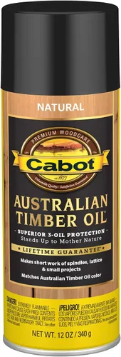 Vista 18 de Cabot Aceite de madera australiano, natural, 1 cuarto de galón