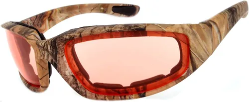 Vista 8 de OWL Gafas deportivas de espuma acolchada CAMO para motocicleta, lentes de color, un par