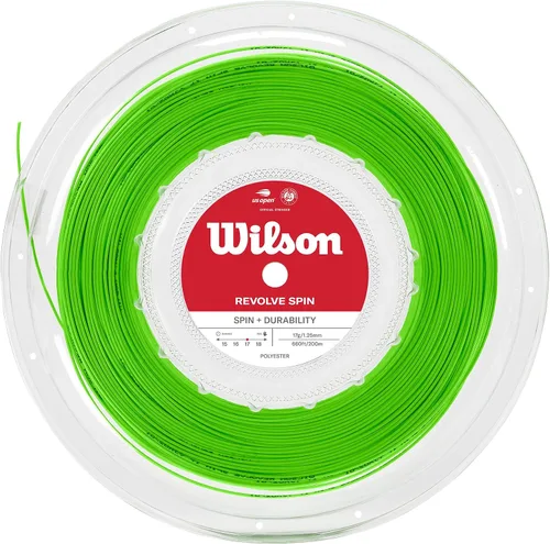 Vista 10 de WILSON Cuerda de tenis Revolve - Set y carrete de 656.2 ft Negro