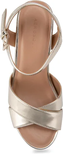 Vista 5 de Aerosoles Sandalia de cuña pastel para mujer