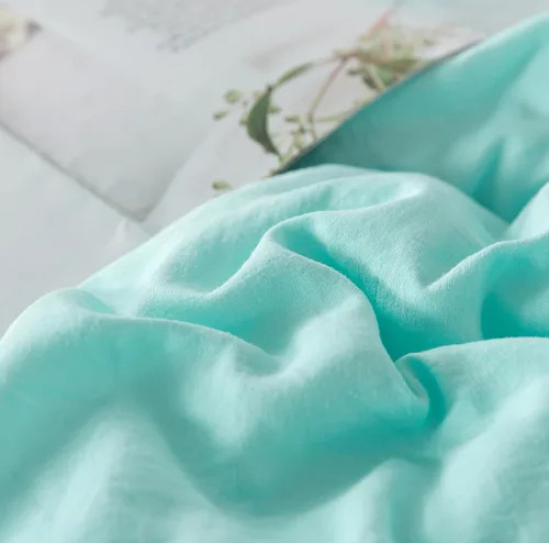 Vista 8 de Juego de funda de edredón con flecos y pompones, juego de cama de microfibra lavada de color natural, 3 piezas, funda de edredón de plumón