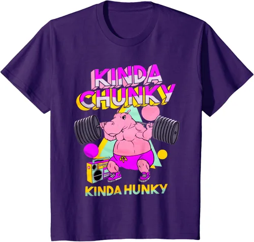 Vista 62 de Kinda Chunky Kinda Hunky, camiseta de gimnasio para culturismo, Negro