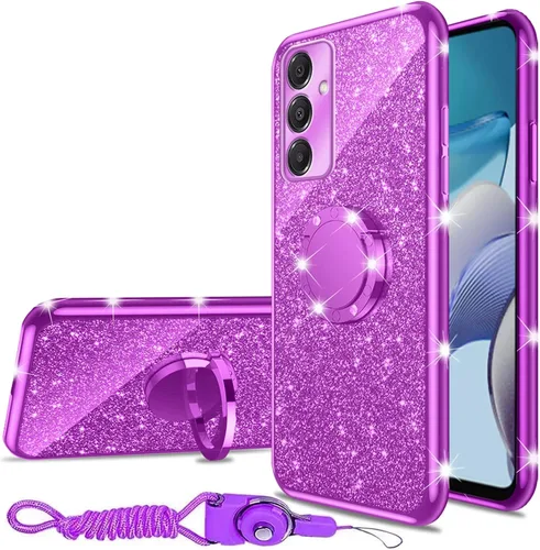 Vista 27 de nancheng Funda protectora a prueba de golpes para Gabb Phone 4 Pro/Samsung Galaxy A15 5G para niñas y mujeres, linda cubierta de TPU suave