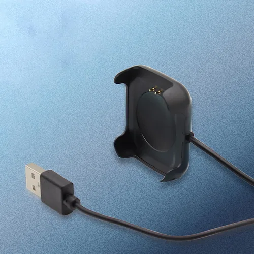 Vista 7 de Cargador de reloj inteligente negro Soporte de muelle estable adecuado para reloj HW18 Base de carga USB Estación de carga para múltiples