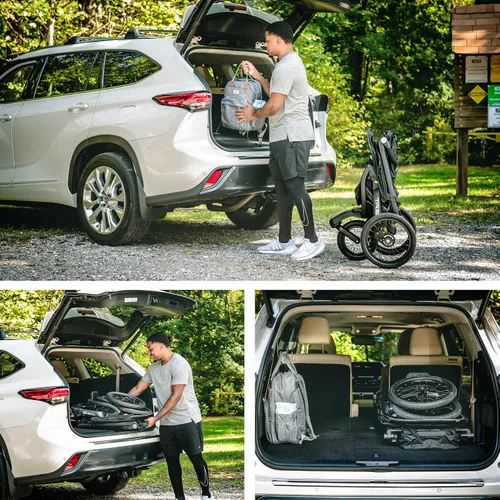 Vista 8 de Chicco TRE - Cochecito para correr, cochecito de bebé y asiento de automóvil, todo terreno