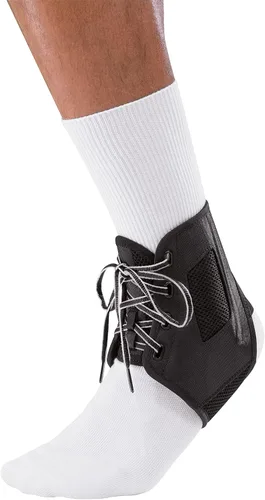 Vista 5 de MUELLER Sports Medicine AFT3 Tobillera, soporte para aliviar el dolor de tobillo para hombres y mujeres, ideal para esguinces, distensiones
