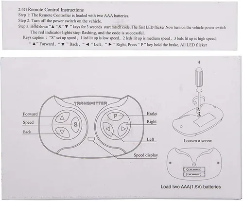 Vista 4 de 2.4G Control remoto Bluetooth JR1829RX-5W 12V Kit de receptor para niños Powered Ride On Car, caja de control de control accesorios para niños