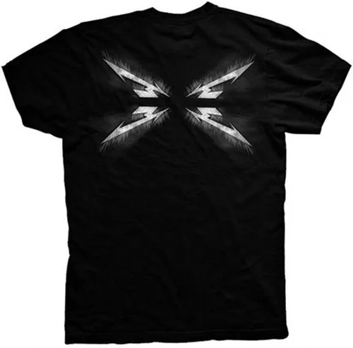 Vista 2 de Metallica 'Spiked' (Negro) Camiseta