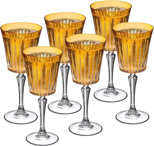 Vista 7 de Vasos para beber de color ámbar de Barski Agua - Ámbar