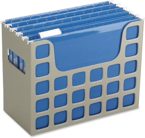 Vista 9 de Pendaflex Desktop File, 9-1/2" H x 12-1/4" W x 6" D, Putty, Each (23010EE) (Pack of 4)