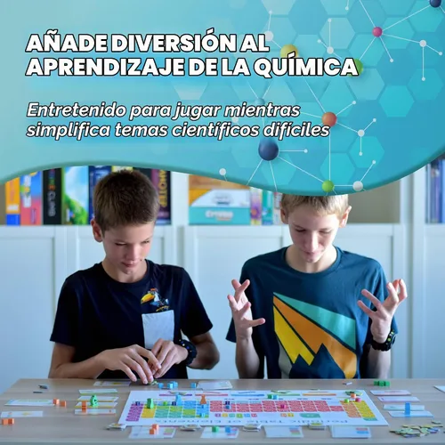 Vista 4 de Periódico: Un Juego de los Elementos Juego de Mesa y Cartas de la Tabla Periódica Sobre Átomos, Elementos y Compuestos Un Juego de Mesa