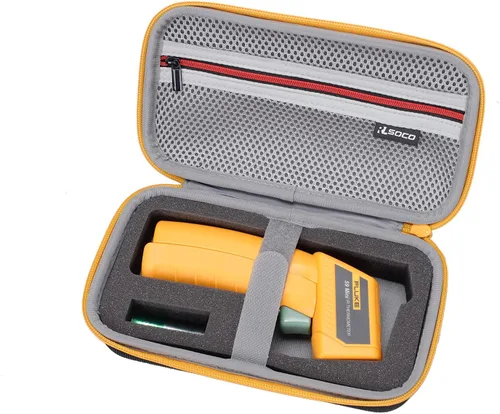 Vista 5 de RLSOCO Funda rígida para termómetro infrarrojo Fluke 62 Max/62 Max+/59 Max+/59 Mini/59 Max/64 Max/ST20 Max/PerfectPrime IR0001 (solo funda)