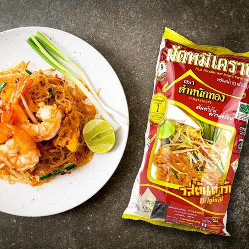 Vista 5 de TAMNAKTHONG Pad Thai Korat (Fried Mee Korat o Pad Mee Korat : 4 paquetes)