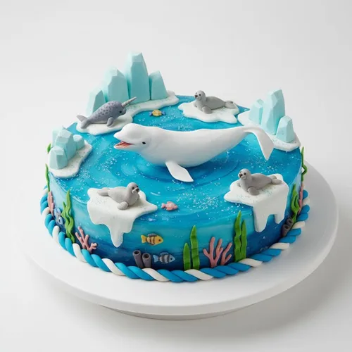 Vista 6 de Figura de ballena Beluga realista sólida, criatura marina del océano blanco, juguete educativo de aprendizaje para niños y niños pequeños 01 Beluga