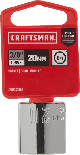 Vista 2 de CRAFTSMAN CMMT43541 3/8" Drive 6pt Shallow MM - 0.354 in
