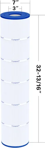 Vista 3 de Cryspool® 07113 Filtro compatible con CX1280RE, SwimClear C5025, C5030, C5000, PA131-PAK4, C-7494, C5020, FC-1227, Cartucho de filtro de piscina