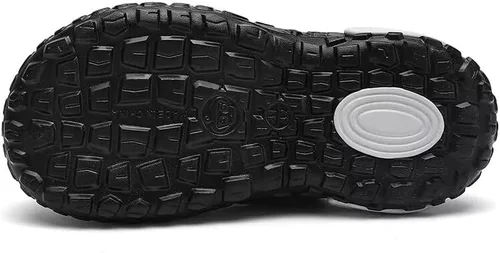 Vista 5 de Zuecos unisex de jardín para hombres y mujeres, zapatos ligeros de EVA con correa ajustable, cómodos zuecos antideslizantes para interiores