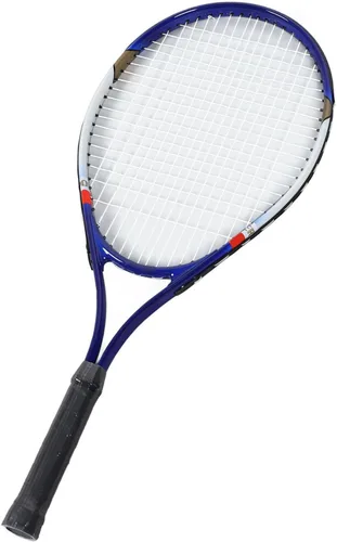 Vista 3 de Raqueta de tenis, equipo de tenis de 27 pulgadas de aleación de aluminio de nailon recreativo raqueta de tenis con bolsa de raqueta