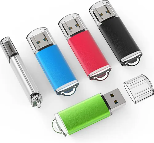 Vista 18 de TOPESEL Unidad flash USB 3.0 de 128 GB, memoria USB de alta velocidad para almacenamiento de datos (azul)