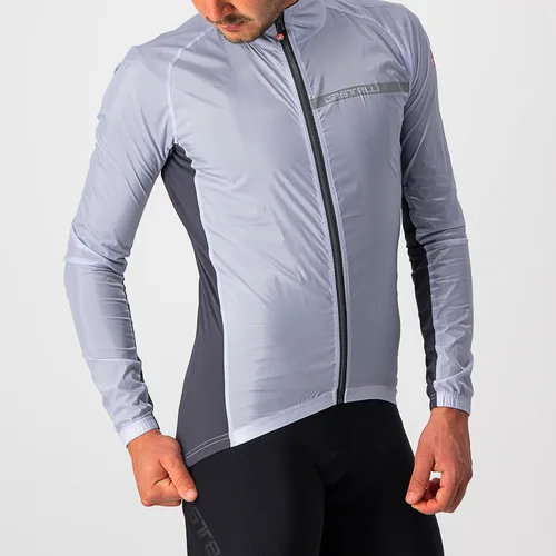 Vista 5 de Castelli Chaqueta elástica Squadra para hombre para ciclismo de carretera y grava I