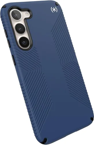Vista 24 de Speck Funda para Samsung Galaxy S25 Plus, protección contra caídas de 13 pies, agarre antideslizante, funda para Samsung S25 Plus, bisel elevado
