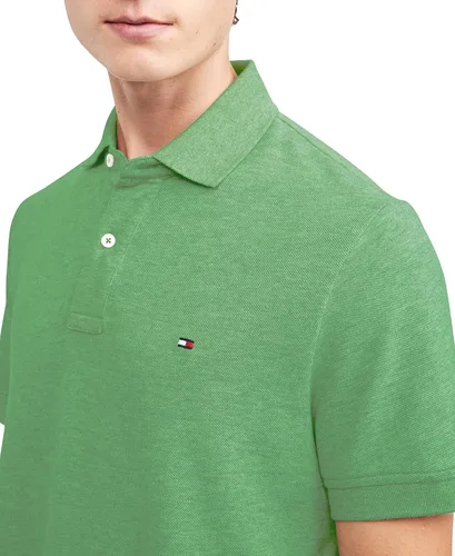 Vista 3 de Tommy Hilfiger - Camisa polo de manga corta para hombre, en ajuste clásico, de algodón piqué