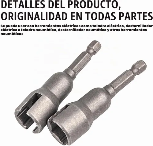 Vista 4 de gunhunt Juego de 2 llaves hexagonales ranuradas de 1/4 de pulgada, llave de ranura, tuercas de ala, herramienta para tuercas en forma de ala