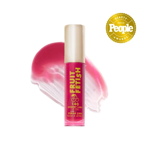 Vista 2 de Milani Fruit Fetish - Aceite de labios hidratante tintado, color lima 140 - Lima cereza