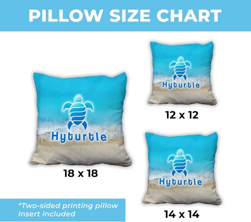 Vista 3 de Hyturtle Almohada personalizada de lobo (inserto incluido), regalos para hombres y mujeres para papá y esposo, regalos de cumpleaños para niños